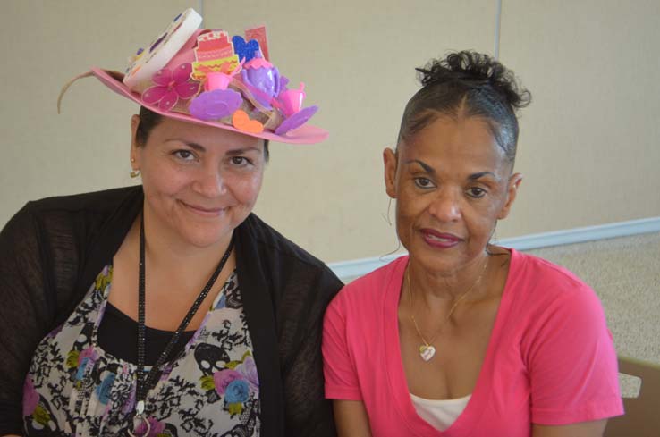 Staff enjoying the Classified Luncheon