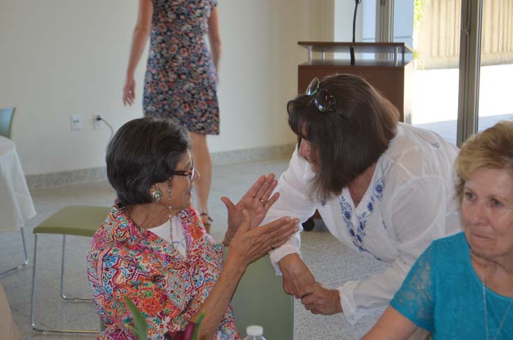 Faculty and staff at the Retiree Brunch