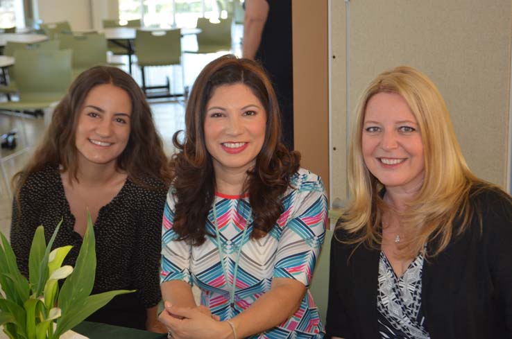 Faculty and staff at the Retiree Brunch