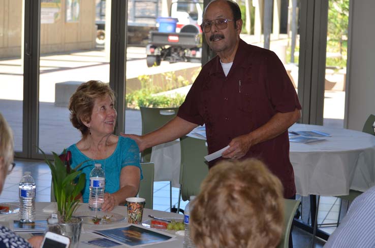 Faculty and staff at the Retiree Brunch