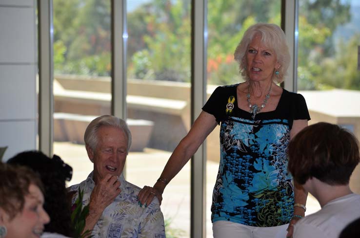 Faculty and staff at the Retiree Brunch