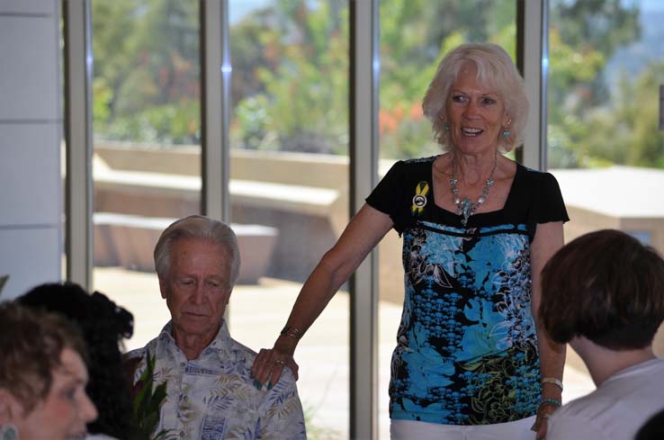 Faculty and staff at the Retiree Brunch