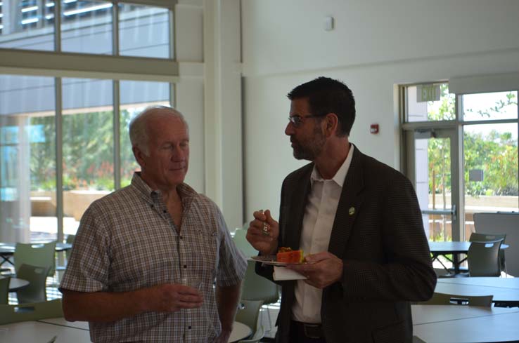 Faculty and staff at the Retiree Brunch