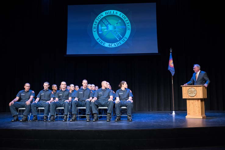 87th Fire Academy Graduation