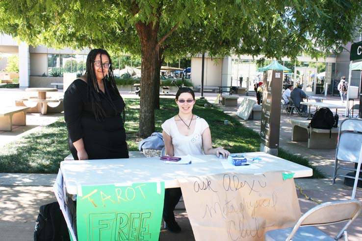 ASL club at Crafton Hills College club rush.