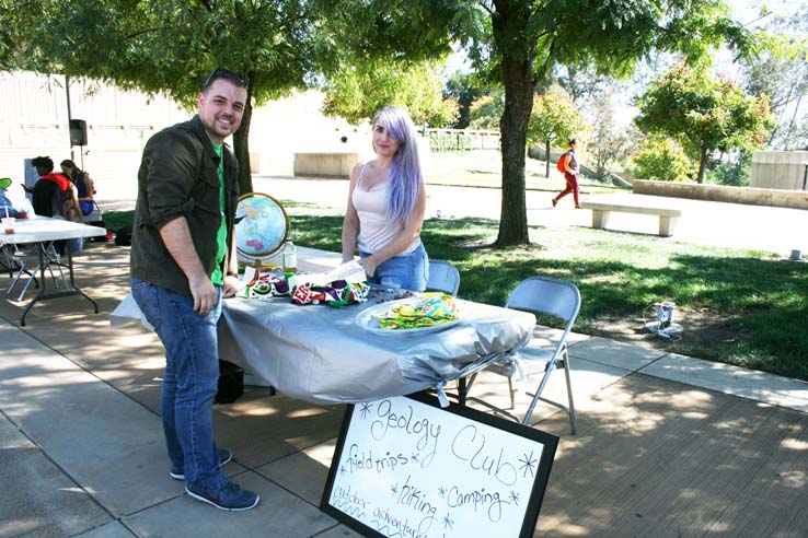 ASL club at Crafton Hills College club rush.