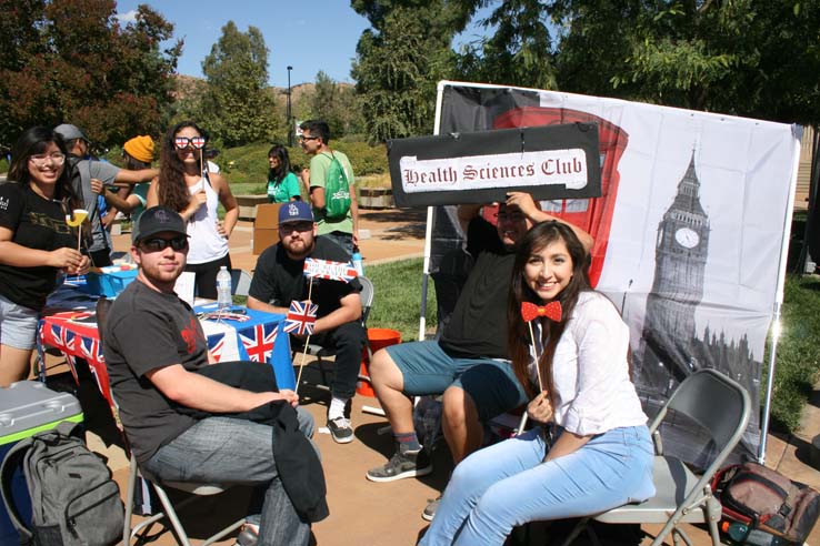 ASL club at Crafton Hills College club rush.