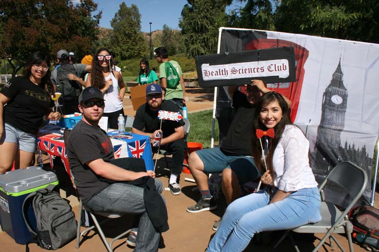 ASL club at Crafton Hills College club rush.