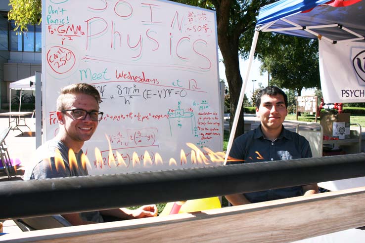 ASL club at Crafton Hills College club rush.