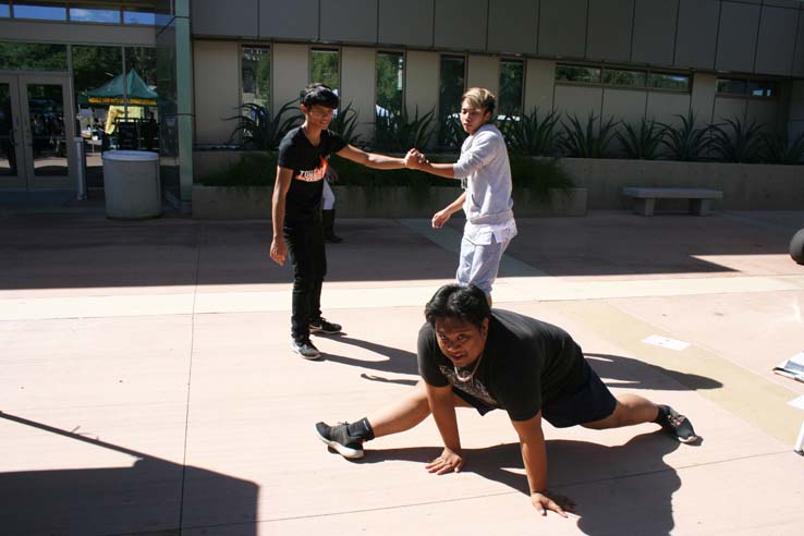 ASL club at Crafton Hills College club rush.