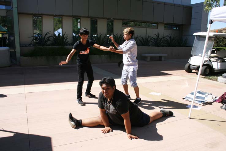 ASL club at Crafton Hills College club rush.