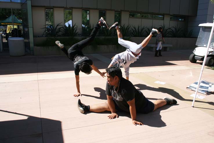 ASL club at Crafton Hills College club rush.