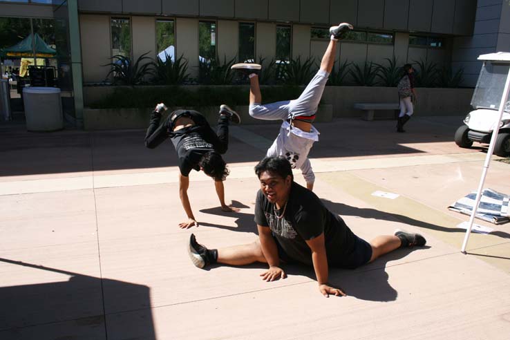 ASL club at Crafton Hills College club rush.