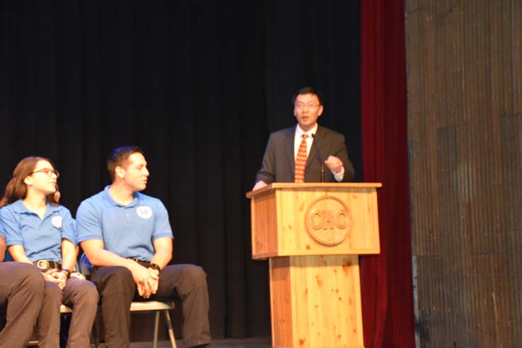 Participants at the EMT Graduation