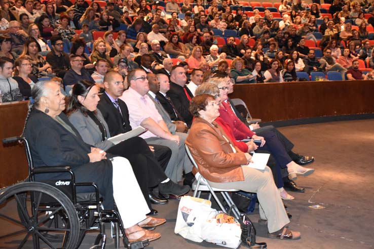 Participants at the EMT Graduation