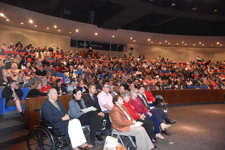 Participants at the EMT Graduation