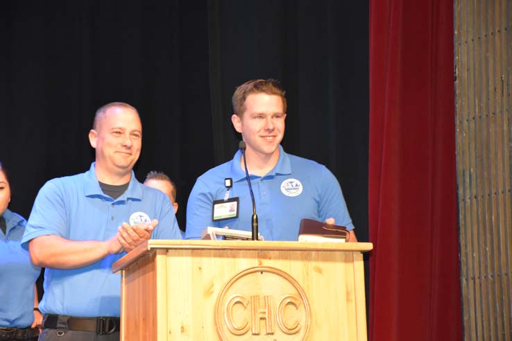 Participants at the EMT Graduation