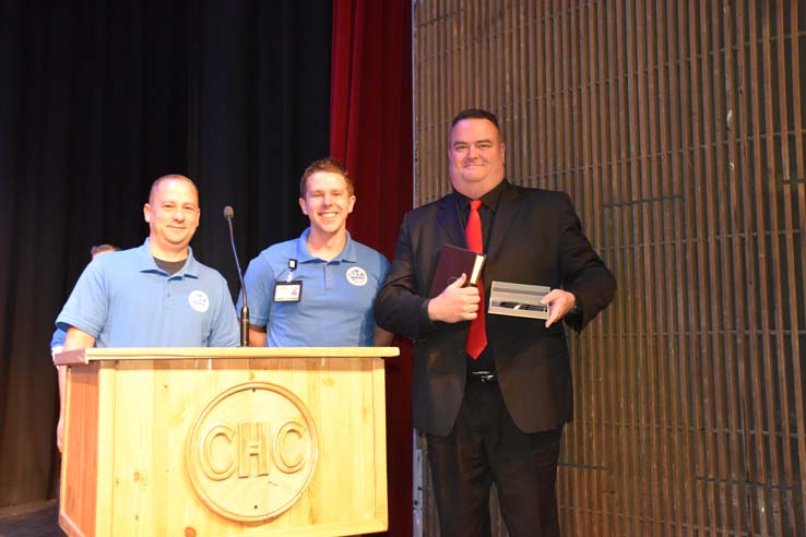 Participants at the EMT Graduation