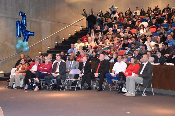 Participants at the EMT Graduation