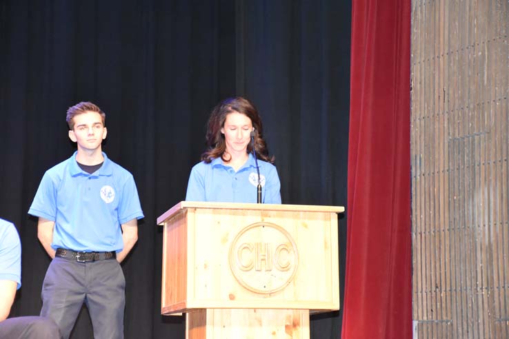 Participants at the EMT Graduation