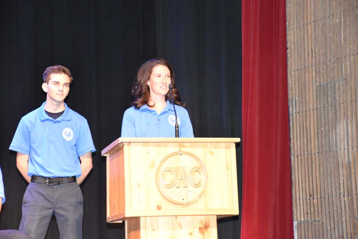 Participants at the EMT Graduation