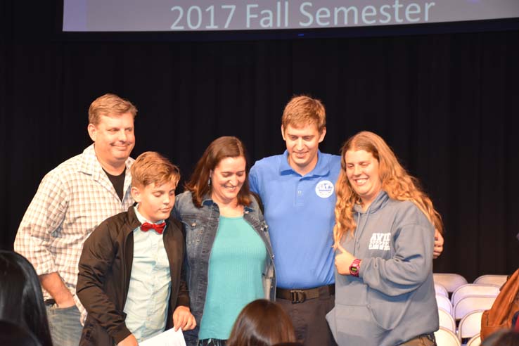 Participants at the EMT Graduation