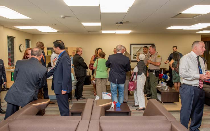 Veterans Resource Center grand opening.