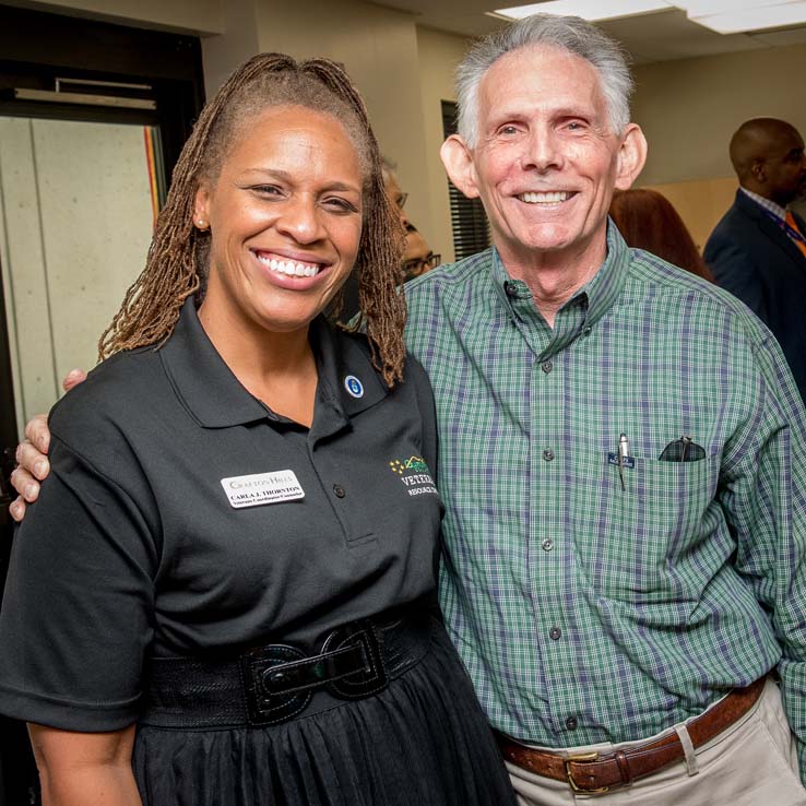 Veterans Resource Center grand opening.