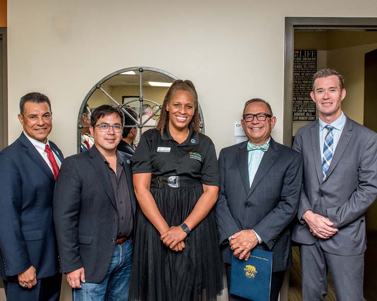 Veterans Resource Center grand opening.