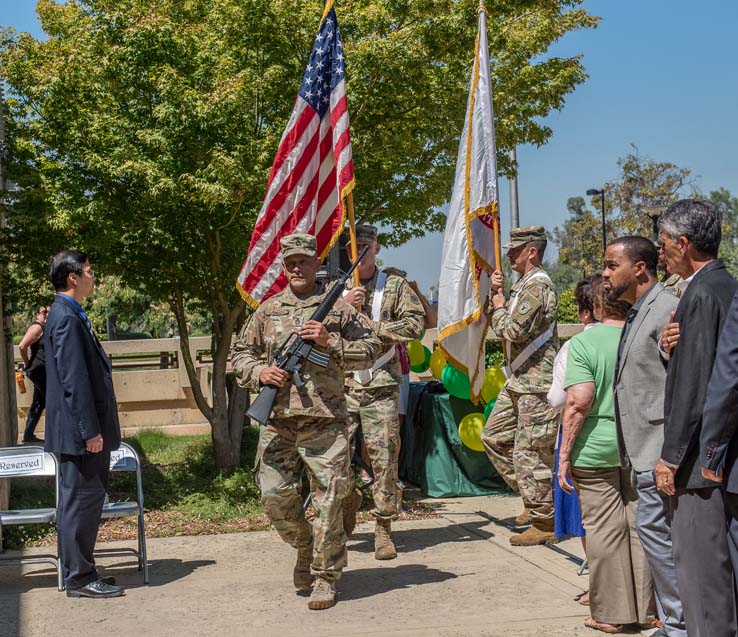 Veterans Resource Center grand opening.