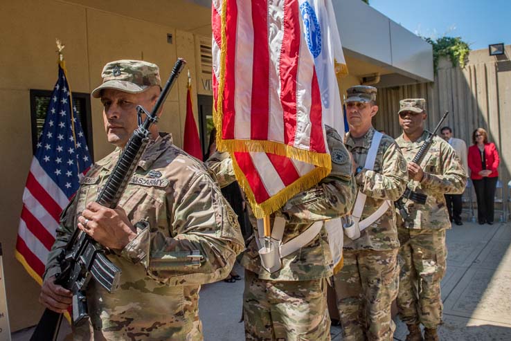 Veterans Resource Center grand opening.