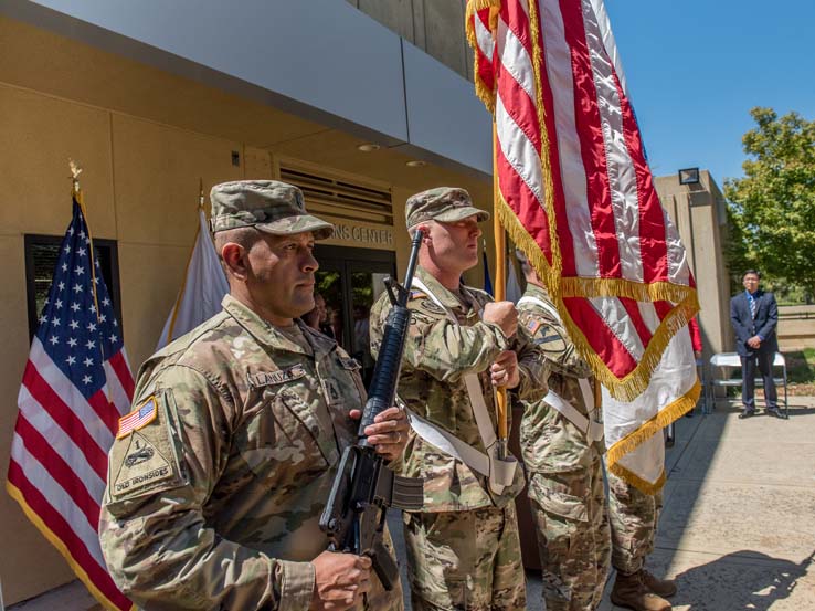 Veterans Resource Center grand opening.