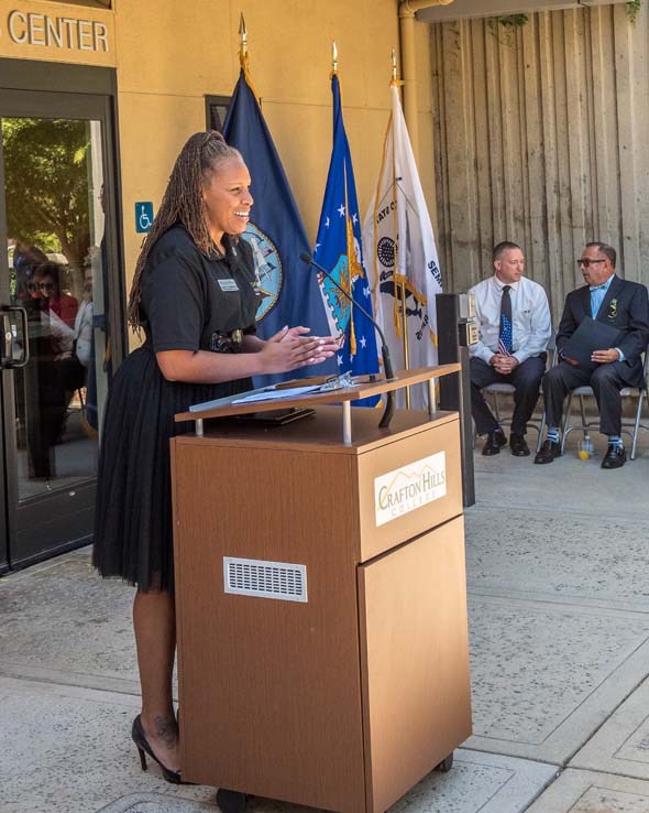 Veterans Resource Center grand opening.