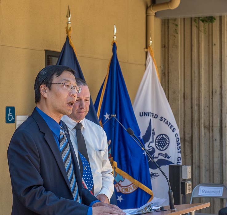 Veterans Resource Center grand opening.