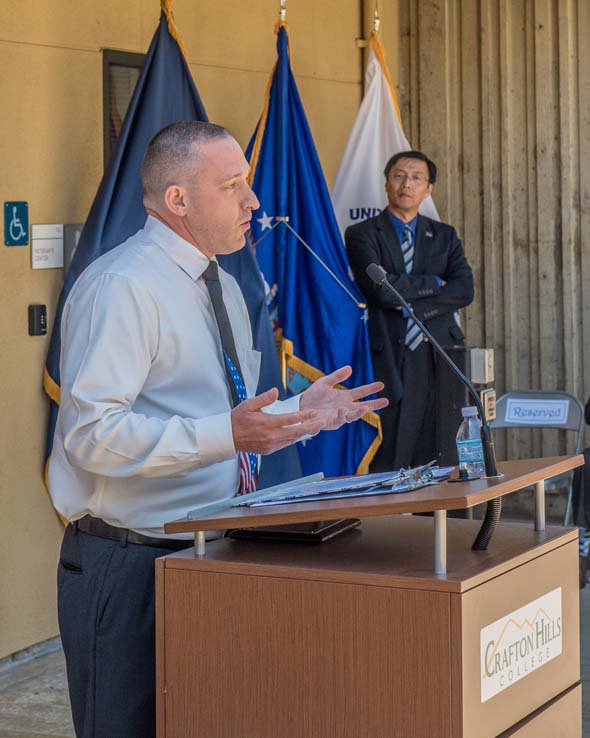 Veterans Resource Center grand opening.