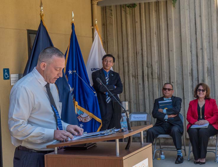 Veterans Resource Center grand opening.