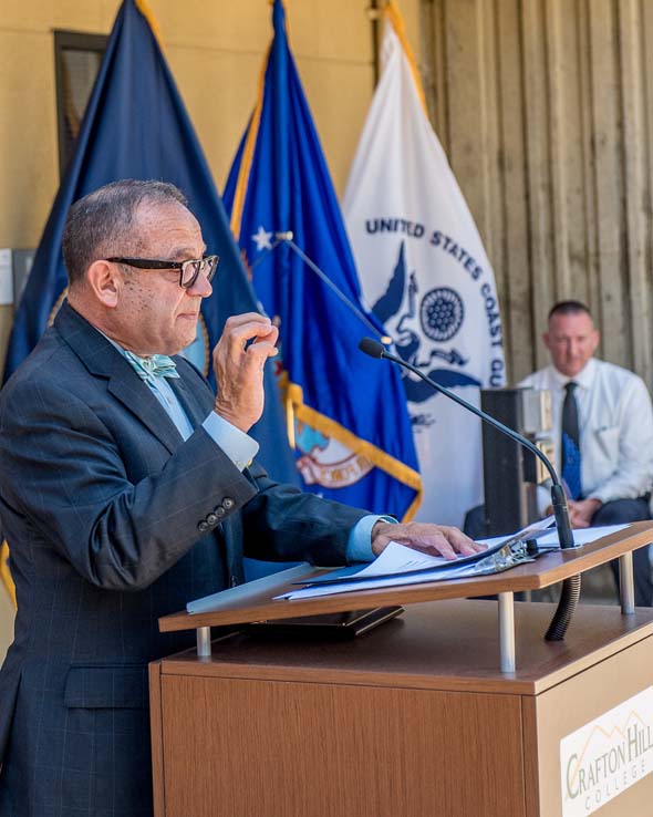 Veterans Resource Center grand opening.