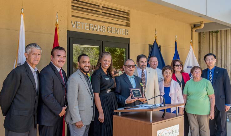 Veterans Resource Center grand opening.