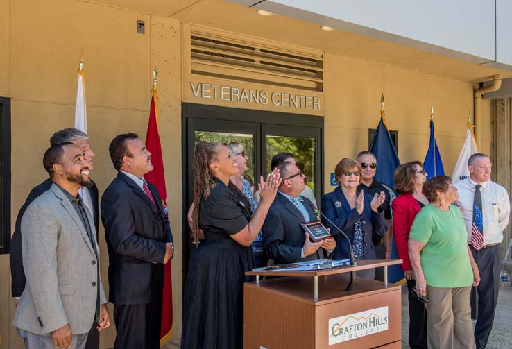 Veterans Resource Center grand opening.