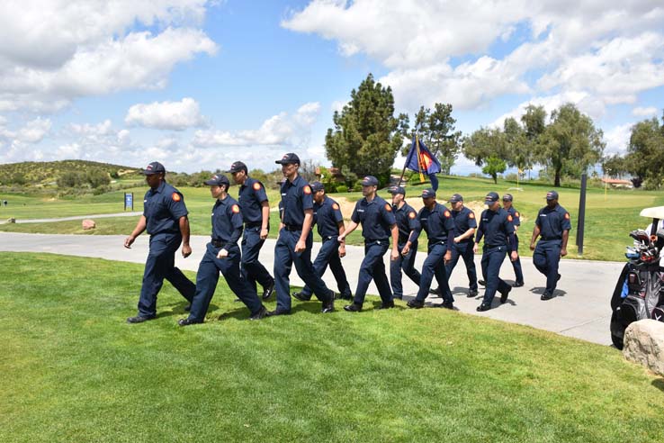 Fire Academy Gold Tournament participants