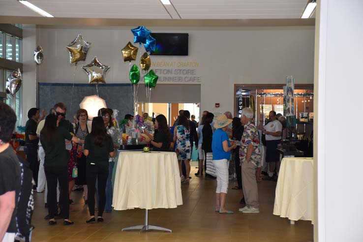 People enjoying the Foundation Gala