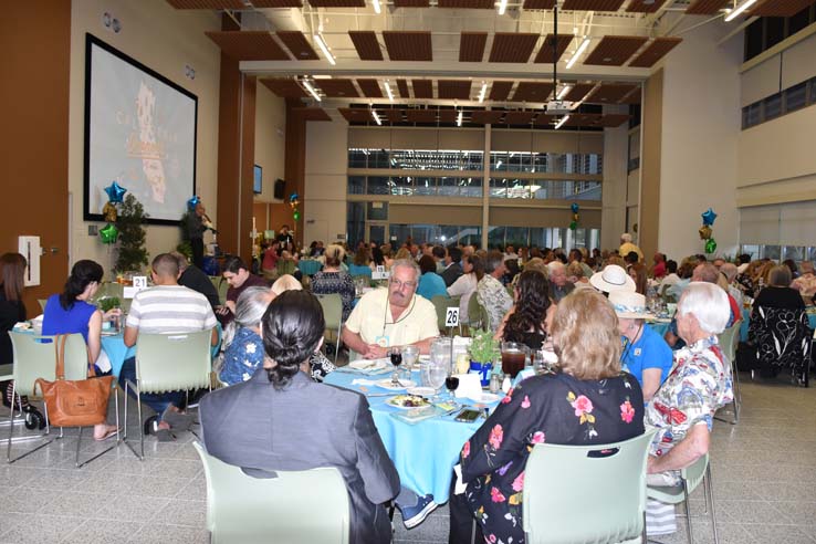 People enjoying the Foundation Gala