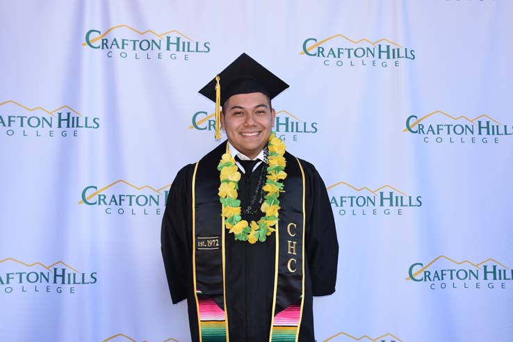 People enjoying commencement activities