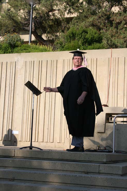 Students at Commencement