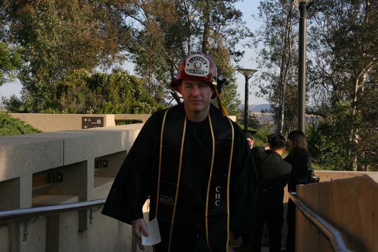 Students at Commencement