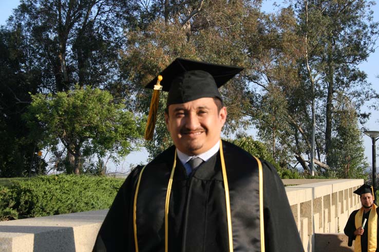 Students at Commencement