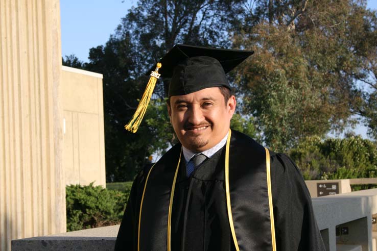 Students at Commencement