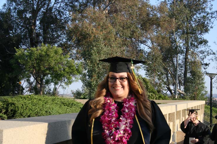 Students at Commencement