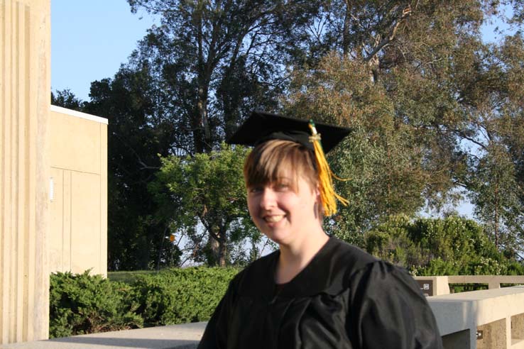 Students at Commencement