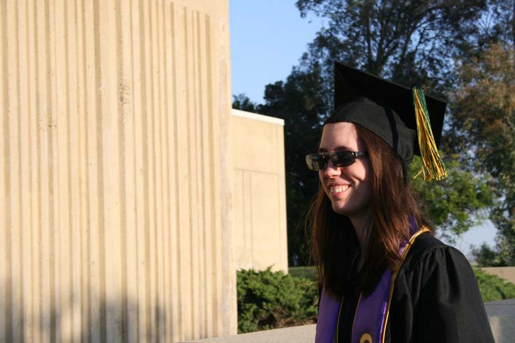 Students at Commencement